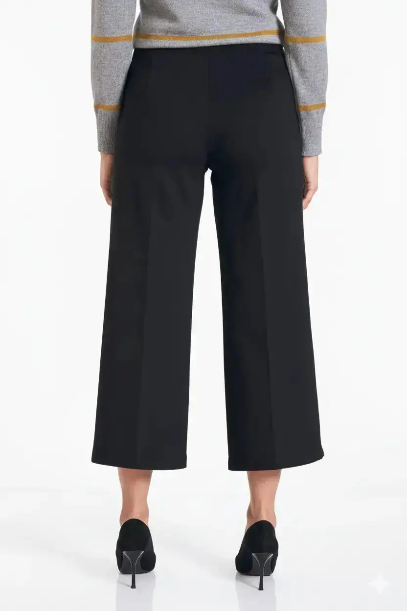 Pantalone cropped con bustino elastico - Comfy® - Image 4