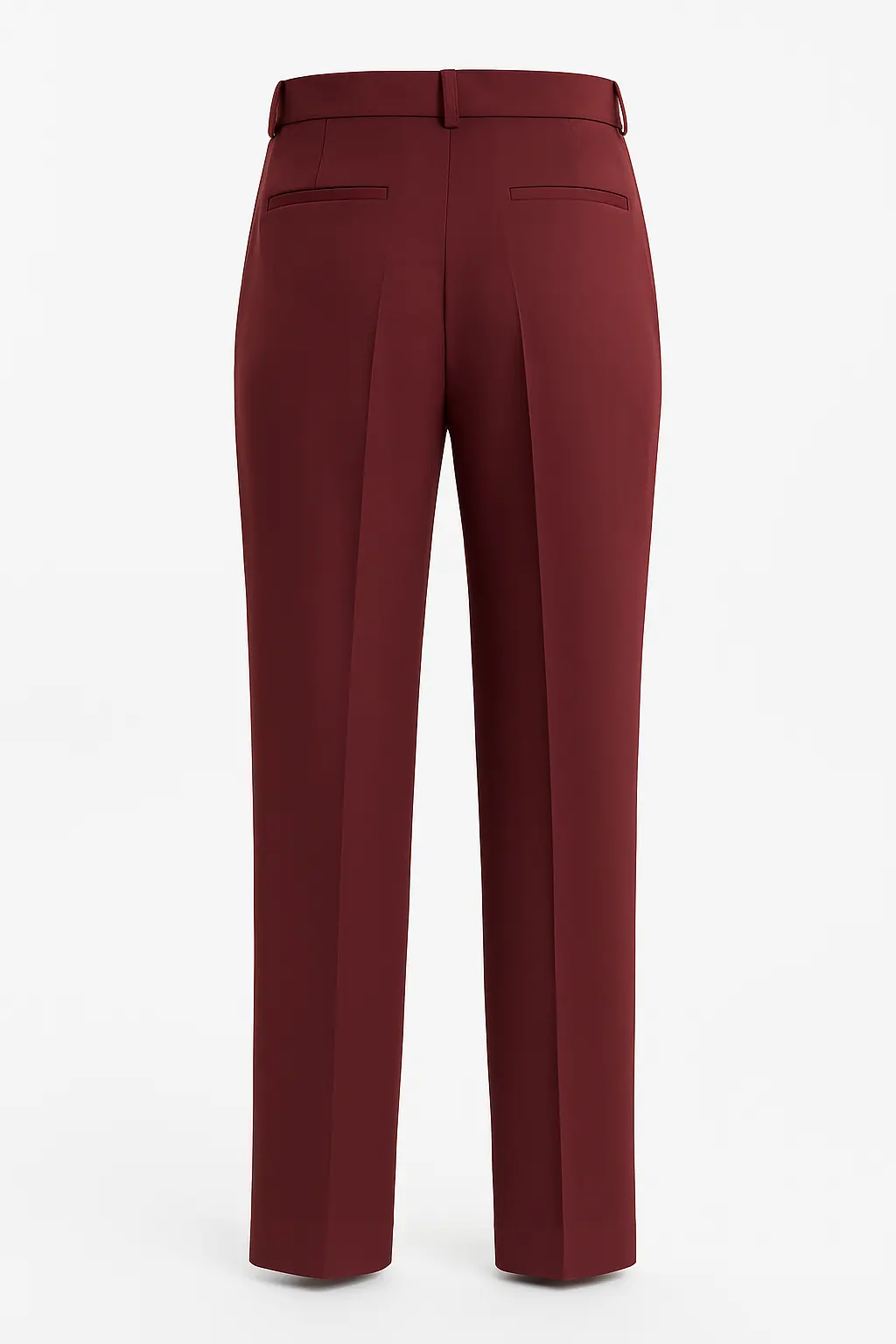 Pantalone gamba dritta in tinta unita - Image 5