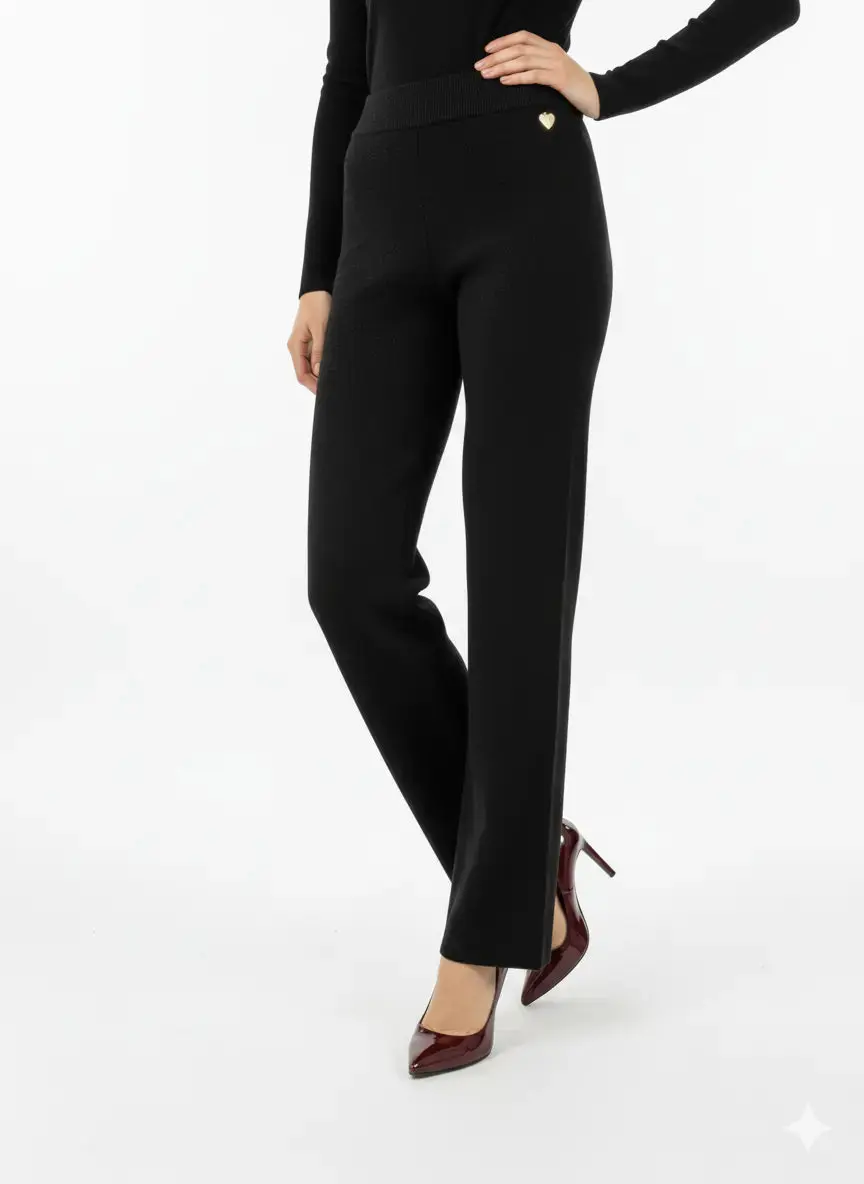 Pantalone in Lurex a Zampa - Image 3