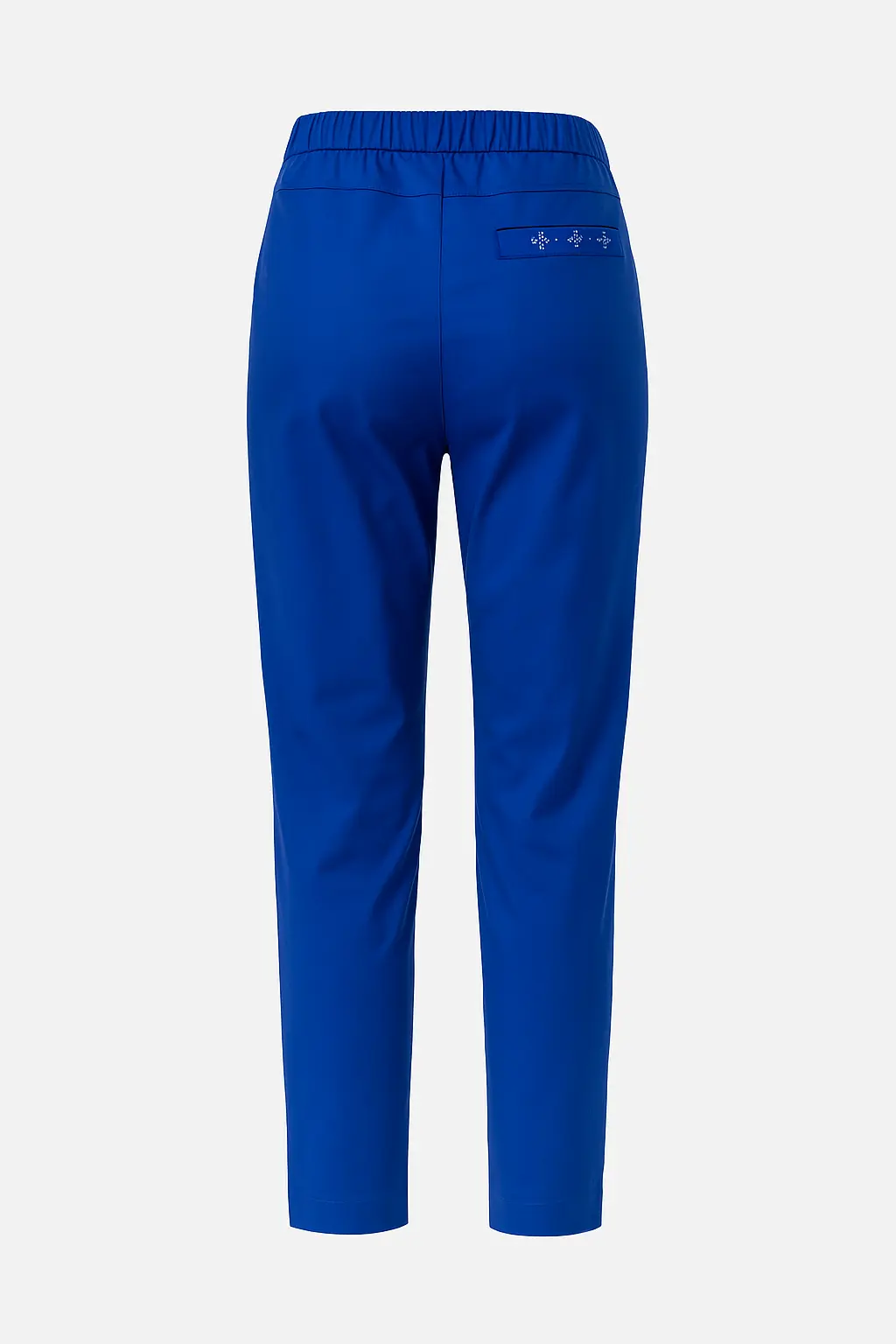 Pantalone in rasatello di cotone slim fit - Image 6