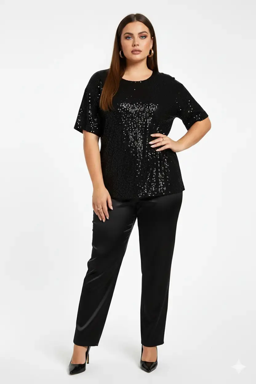 Pantalone in raso - Image 5