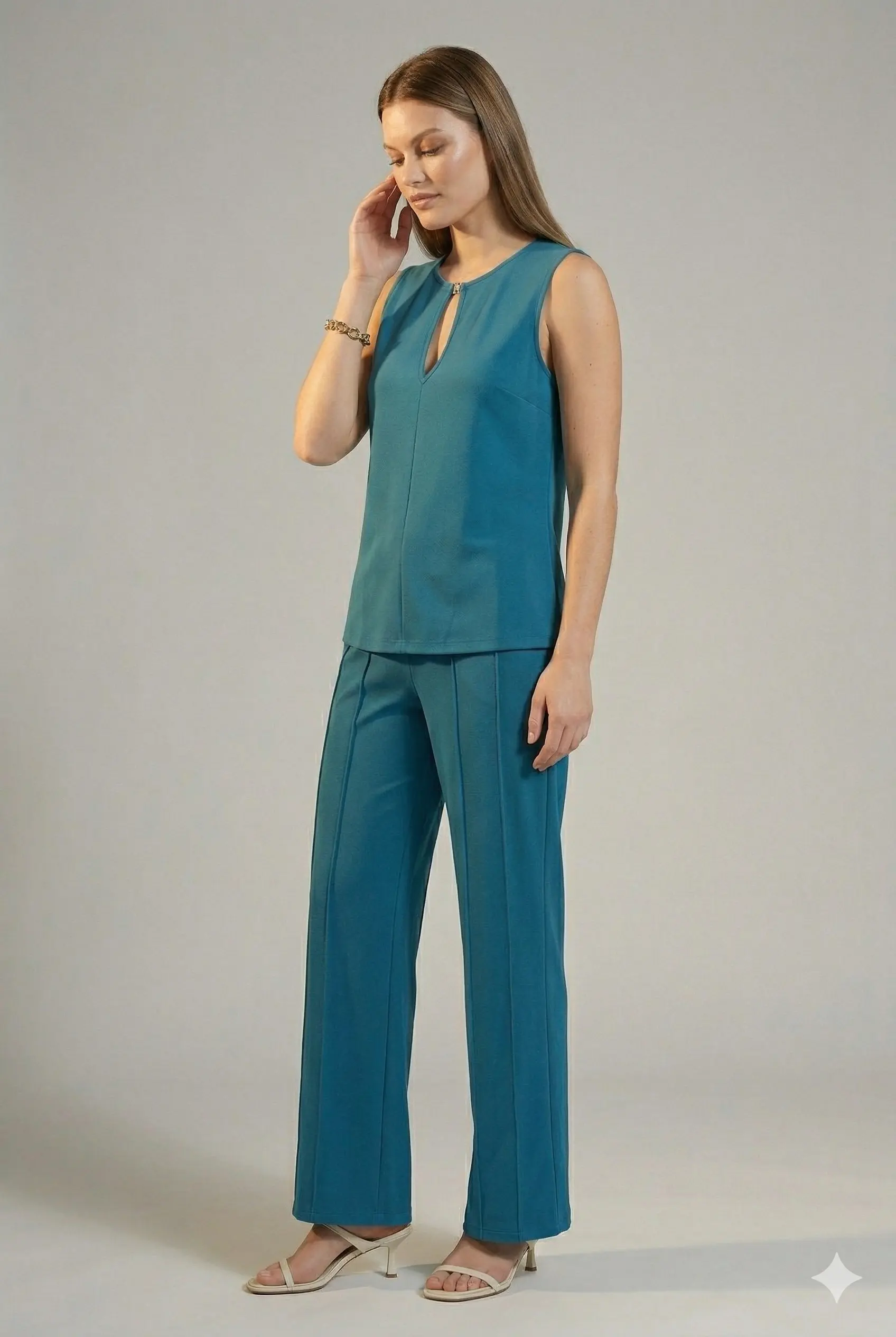 Pantalone in tinta unita - Image 5