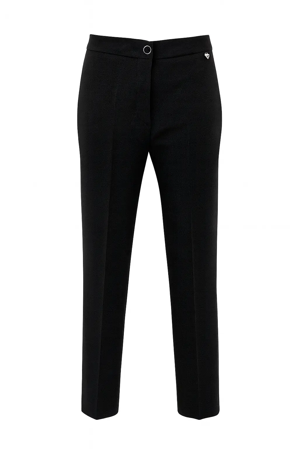 Pantalone sigaretta con bustino e bottone - Image 3