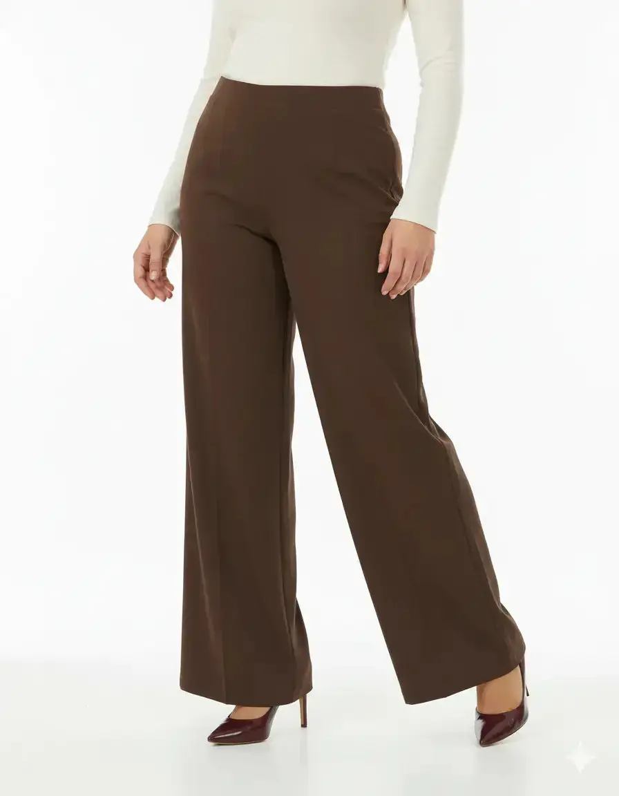 Pantalone palazzo con bustino elastico - Comfy® - Image 11