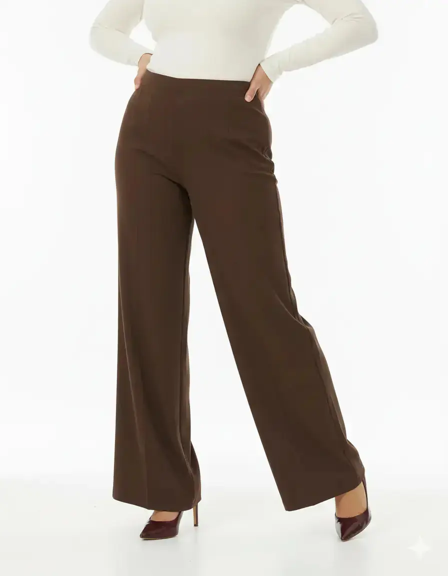 Pantalone palazzo con bustino elastico - Comfy® - Image 12