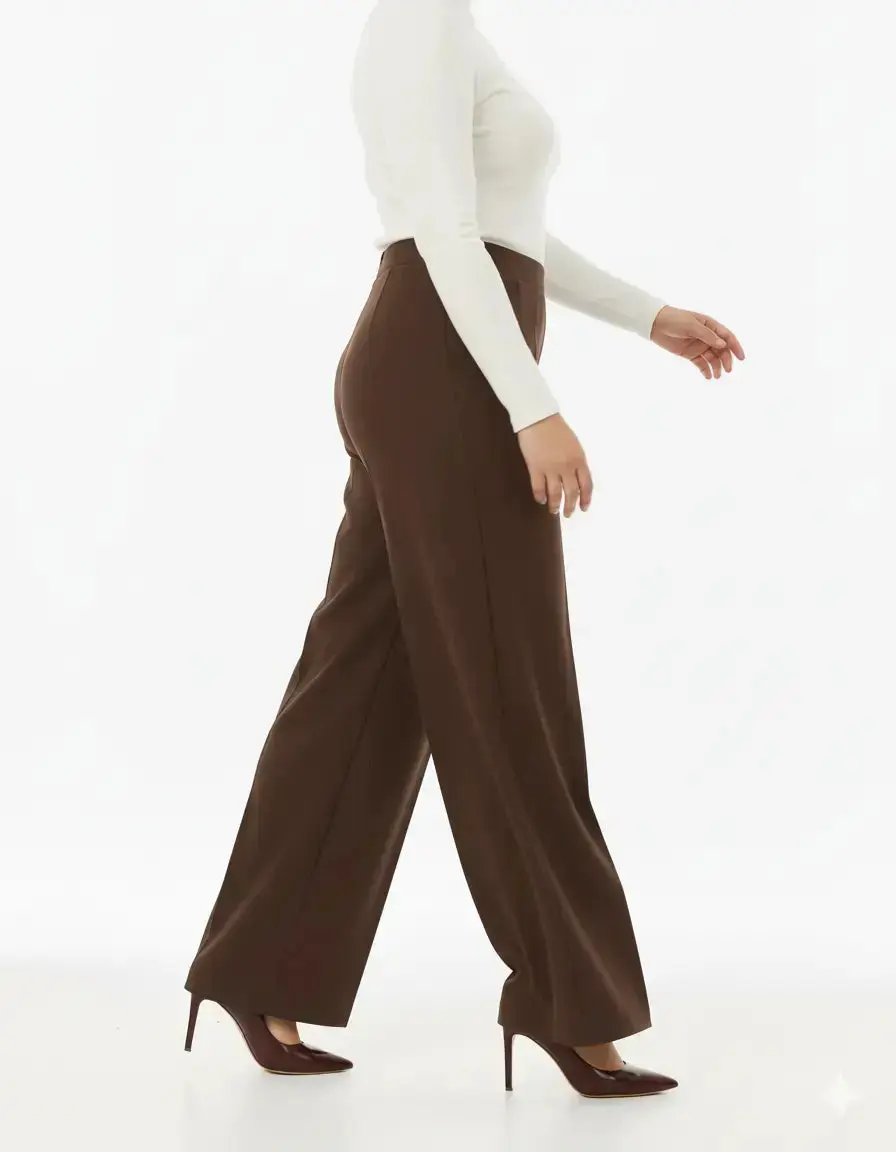 Pantalone palazzo con bustino elastico - Comfy® - Image 14
