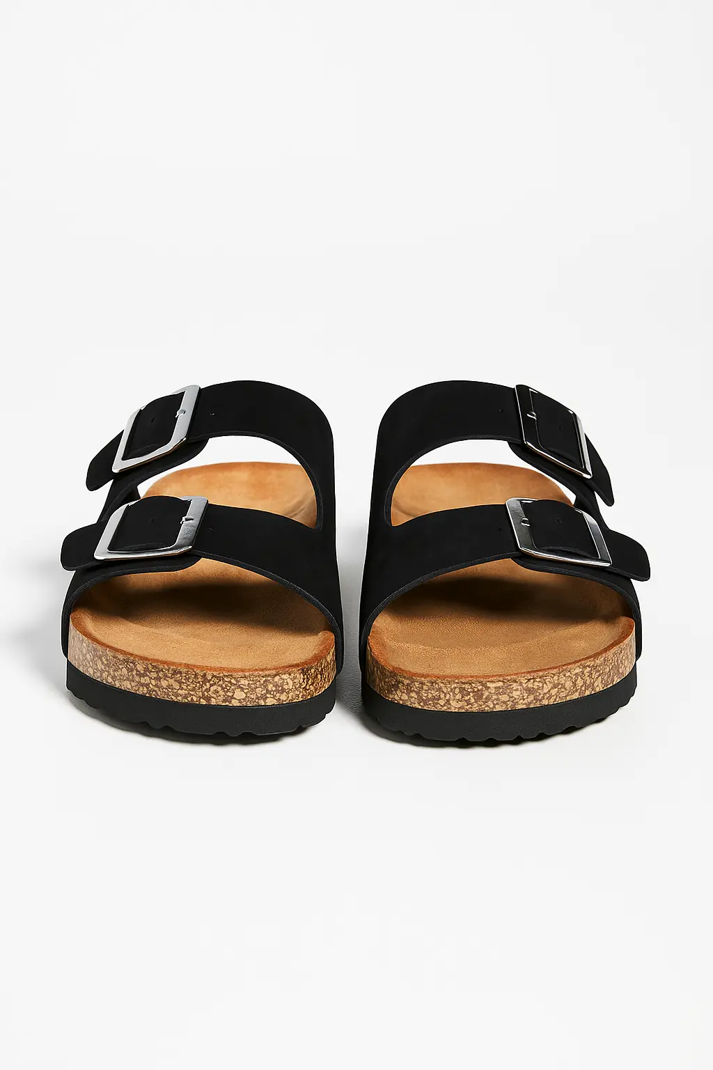 Sandalo con para alta in suede con doppia fibbia - Image 8