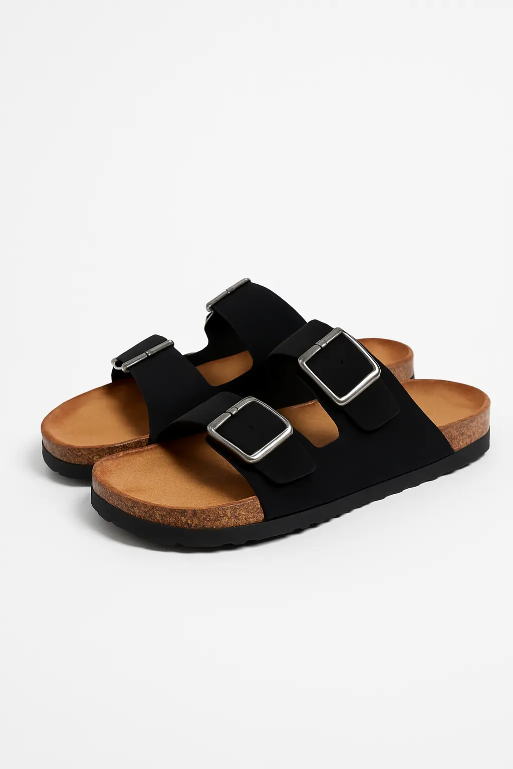 Sandalo in suede con doppia fibbia - Image 8