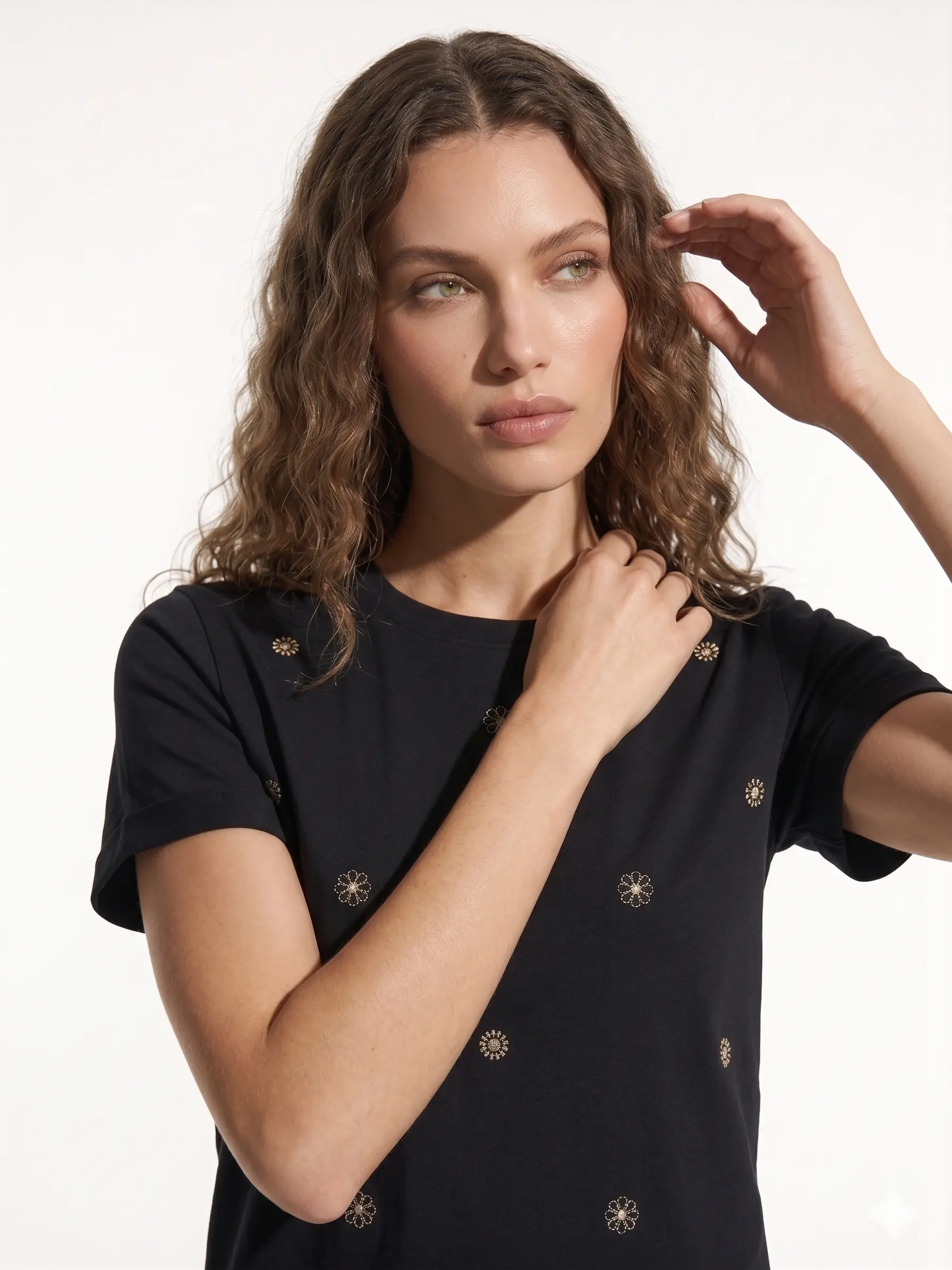 T-Shirt con Margherite - Image 3