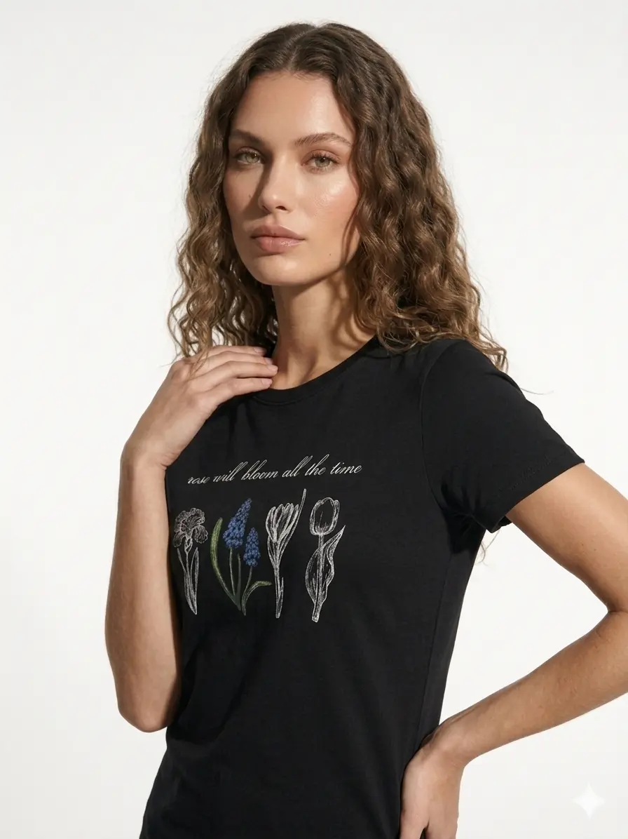 T-Shirt Rose Will Bloom - Image 3
