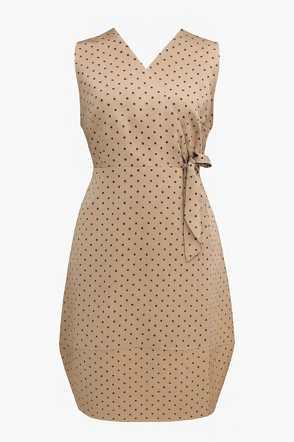 Wrap dress a pois con fondo gonna a palloncino - Image 6